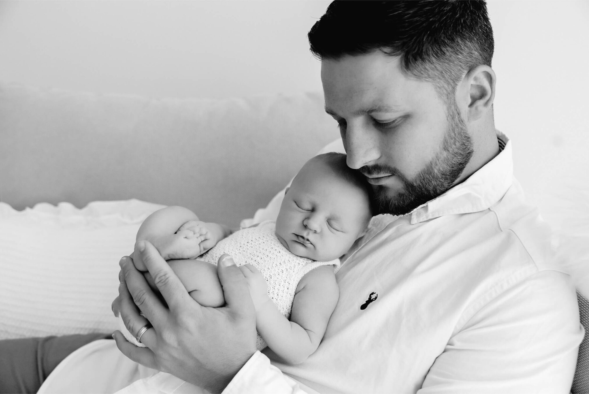 Newborn photo session in Radlett by Megan Foster
